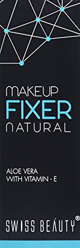 Swiss Beauty Natural Makeup Fixer | Natural Dewy Finish | With Vitamin E and Aloe Vera | Long-Lasting | Hydrating & Refreshing Setting Spray | 70 ml (Pack of 4)
