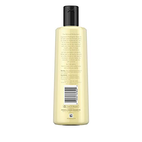 Neutrogena Body Oil, Light Sesame Formula, 8.5 Ounce