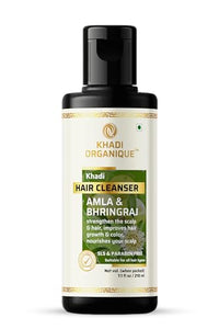 Khadi Organique Amla & Bhringraj Hair Shampoo SLS And Peraben Free - 200ML