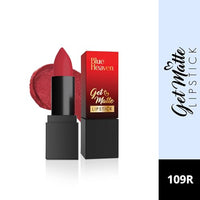 Blue Heaven Get Matte Lipstick | Soft Matte Finish and Lightweight Formula | Intense Pigment | Long-Lasting Lipsticks For Women | 109 | 4GM