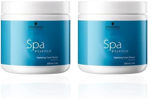 Schwarzkopf Professional Spa Essence Hydrating Masque | For Dry Or Dehydrated Hair | 500 Ml (Pack of 2)
