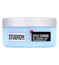 L'Oreal Paris Studio Line 6 Style Rework 24hr Out of Bed Fibre-Hair Styling Cream (150 ml)