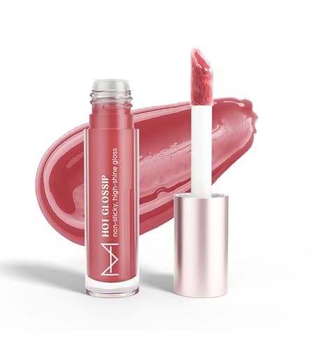 House Of Makeup Non-sticky gloss | High-shine lip gloss for pigmented lips | Lip gloss with hyaluronic acid | Zero stickiness (Pinky Swear)