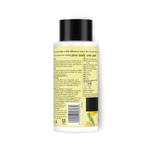 Love Beauty & Planet Rosemary & Yuzu Lemon Sulfate Free Anti Dandruff Shampoo 400Ml