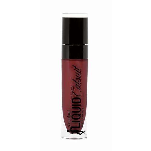 Wet n Wild Megalast Liquid Catsuit Lipstick Give Me Mocha, Matte Lipstick Long Lasting 24 Waterproof Lip Stain, Paraben & Cruelty Free 6g