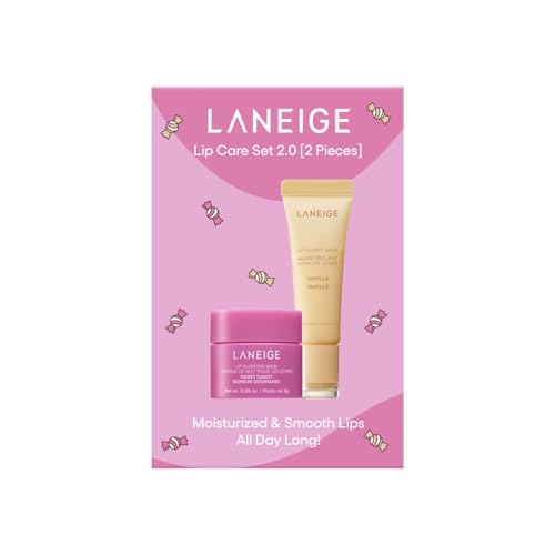 Lip Care Set 2.0 (Sweet Candy Mini Lip Mask + Vanilla Lip Glowy Balm