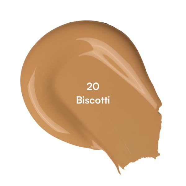 TYPE BEAUTY INC. Get Even Waterproof Concealer For Face Makeup with Vitamin C, Niacinamide & Bakuchiol | Reduces Dark Spots & Pigmentation | Crease Free | For Women & Men - Biscotti (20) | 8 ML