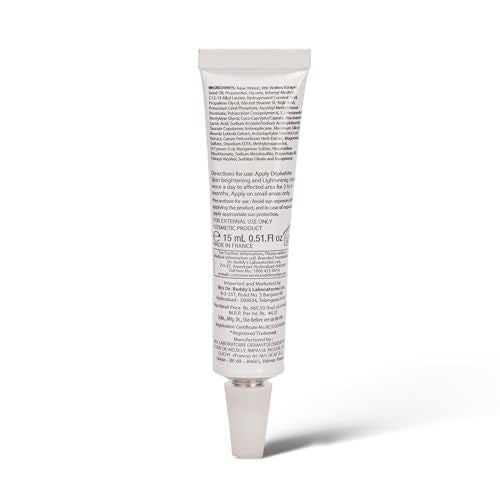 Depiwhite Dr. Reddy s Advanced Cream, Enriched with 2% Vitamin C, 1% Niacinamide & 2% Kojic Acid | Men & Women | Suits All Skin Types | 15ml