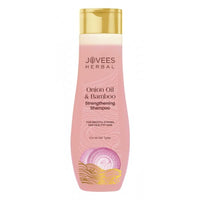 Jovees Herbal Red Onion Oil & Bamboo Strengthening Shampoo | Organic Onion Hair Oil | With Blend of 19 Natural Oils & Organic Onion Hair Spa Masque Set Of 3