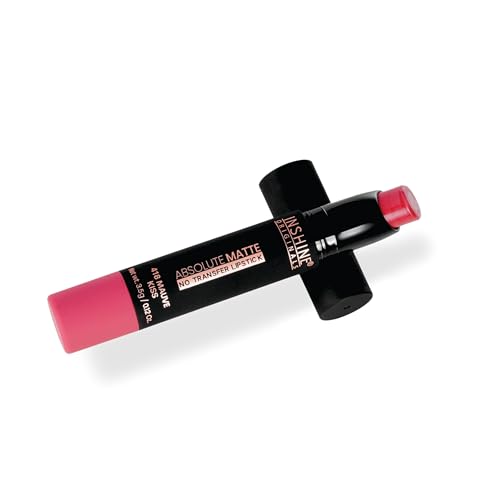 INSHINE Absolute Matte Lipstick - Long-lasting, Transfer-resistant, Velvety Matte Finish with Intense Color, Up to 12 Hours Wear | Perfect for Sophisticated Lips - MAUVE KISS