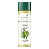 Biotique Bio Kelp Protein Shampoo for Falling Hair Intensive Hair Regrowth Treatment, 340ml & Biotique Bio Bhringraj Fresh Growth Therapeutic Oil, 120ml