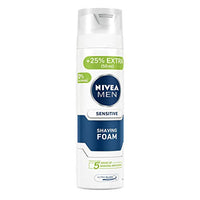NIVEA MEN Shaving, Sensitive Shaving Foam, 250ml & NIVEA Men Body Wash, Pure Impact with Purifying Micro Particles, Shower Gel for Body, Face & Hair, 500 ml