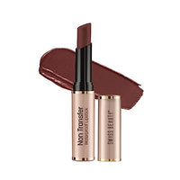 Swiss Beauty Non-Transfer Waterproof Lipstick with Jojoba Seed Oil | Matte Finish | Long-Lasting | Highly Pigmented | Shade- Chocobar, 3gm