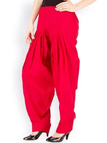 Pistaa's  Women's  Regular Fit Patiala Bottom (Multicolor, Free Size, Pack of 5)