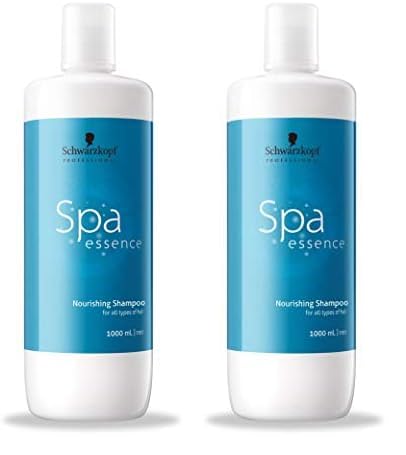 Schwarzkopf Professional Spa Essence Nourishing Shampoo | 1000 Ml (Pack of 2)