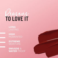 Seven Seas Pure Liquid Lipstick, Matte Finish, Purple (Totem Pole, 7ml)