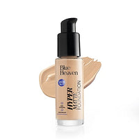 Blue Heaven Hyper Matte Foundation for Face Makeup with SPF 25 PA++, Matte Finish, Light Weight Formula, Medium Coverage for All types of Skin, Cream 301-Honey, 30ml