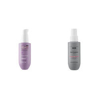 Bare AnatomyUltra Smoothing Hair Serum For Dry & Frizzy Hair | Restores Smoothness & Texture 50ml + Heat Protection Spray Serum| Controls Frizz for up to 24 Hrs | Vitamin E 150ml