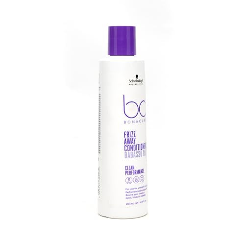 Schwarzkopf Professional Bonacure Frizz Away Fresh Conditioner With Babassu Oil-200 Ml,1 Count (Pack of 2)