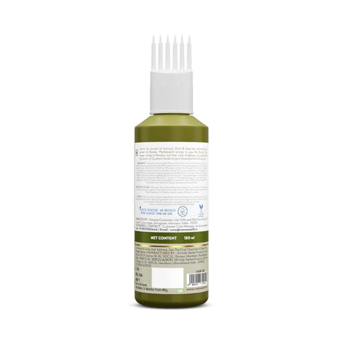 Mamaearth Kerala Thaali Hair Oil with Hibiscus, Bhringraj, Methi Dana & Amla for Thick & Long Hair - 150 ml | Stimulates Hair Growth | Nourishing Thali | 100% Natural Herbs | 12 Potent Herbs