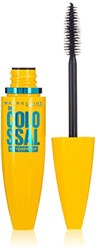 Maybelline New York Lash Sensational Waterproof Mascara, Black, 10g & Maybelline New York Volume Express Colossal Masacara, Waterproof, Black, 10ml