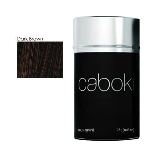 Tom Bull Cabok hair Building fiber, For Thin & fine hair -Thickening fibers for Men & Women Dark Brown 25gms