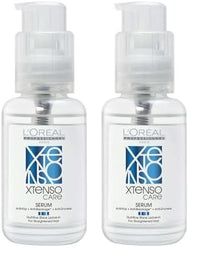 L'Oréal Professionnel Xtenso Care Leave-In Serum for Frizz-Free, Smooth & Manageable Hair 50ml | Enriched with Pro Keratin & Incell | For Men & Women | Unruly, Unmanageable Hair (Pack of 2)