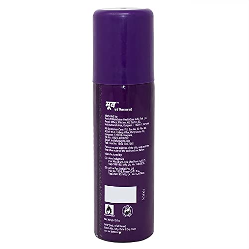 Moov Fast Pain Relief Spray - 50g (Pack of 2) | Suitable for Back Pain, Muscle Pain, Joint Pain, Knee Pain | 100% Ayurvedic Formula | Suitable for Sports & Gym related injuries