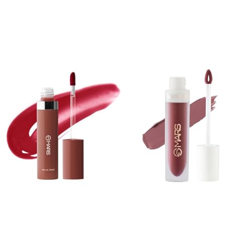 MARS Drip Lip Mist for Women (4.5 ml) (03-Rosewood Drip) Matte Liquid Lip Color | Long Lasting | Non-Transfer & Waterproof Lipstick for Women (4.5 ml) (08-Trend Train)