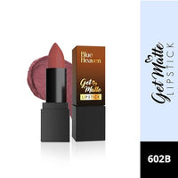 Blue Heaven Get Matte Lipstick | Soft Matte Finish and Lightweight Formula | Intense Pigment | Long-Lasting Lipsticks For Women | 602 | 4GM