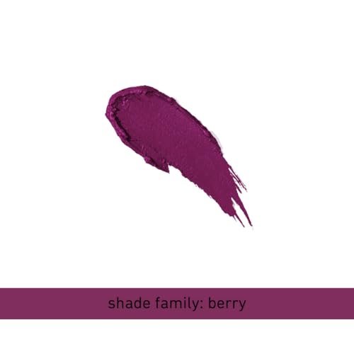 Plum Velvet Haze Matte Lipstick with SPF 30 | Powder Matte Finish | Highly Pigmented | With Ceramides | 10 Bright Berry