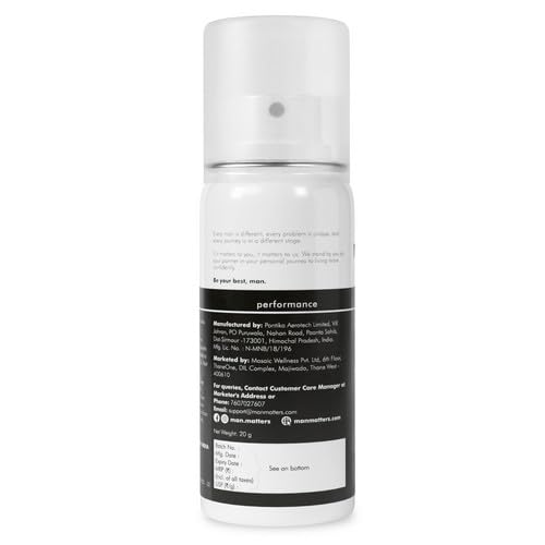 Man Matters Endure - Bottle of 20g Long Last Spray
