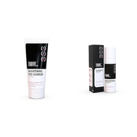 ThriveCo Brightening PRO Cleanser + Serum For Women with Probiotic Rice Water, Vit C, Kojic Acid, Alpha Arbutin & Glutathione | Anti-ageing, Boosts Collagen, Clears Skin & Removes Dark Spots