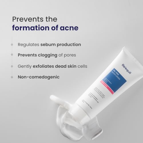 RE' EQUIL Oil Free Moisturiser | Lightweight Moisturizer For Face | Retains Essential Moisture | Prevents Acne Breakouts | Suitable For Normal, Oily & Combination Skin | 100G