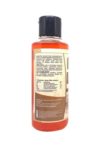 Khadi Pure Herbal Sandalwood Massage Oil, 210 ml,Red,KPSNDLWMOX1