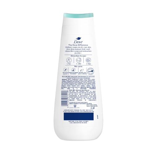 Dove Sensitive Care Bodywash with Triple Hydration Serum, 300ml