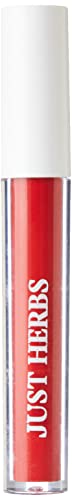 Just Herbs Tinted Lip Balm for Men and Women with SPF 20+ for Dark Lips to Lighten 4 g (Cherry) & Just Herbs Liquid Sindoor Long Lasting Quick Dry 5g (Ruby Red) Combo