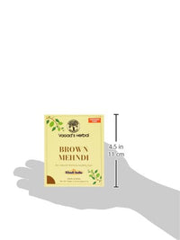 Vagad's Khadi Vagadâ'S Khadi Black Mehndi 100Gm | Natural | Ammonia Free Henna & Vagadâ'S Khadi Brown Mehndi 100Gm | Natural | Ammonia Free Henna