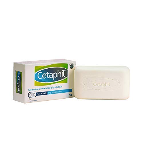 Cetaphil Moisturizing Lotion, 100ml and Cetaphil Cleansing And Moisturising Syndet Bar, 75g