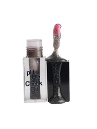 PH Lip & Cheek Oil - Black Bite, 5ml | Hydrating, Tinted Lip & Cheek Stain | Non-Sticky, Long-Lasting & Moisturizing | Nourishing Formula for a Natural Glow