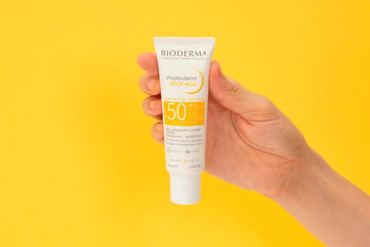 Bioderma Photoderm Spot Age SPF 50+ Reduces Spots and Wrinkles Antioxidant Boosted Sunscreen, 40ml