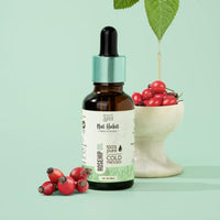 Nat Habit Pure Rosehip Oil, Pure Cold Pressed Rosehip Oil For Deep Hydration, Smooth & Glowing Skin, 30ml