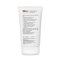 Sebamed gentle facial cleanser for oily & combination skin | pH5.5 | Daily Face Wash for acne prone skin | Provitamin B5 | Gentle foam | Protect skin's natural barrier, 150ml