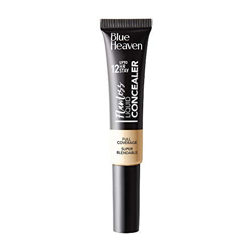 Blue Heaven Flawless Matte Liquid Cream Full Coverage Concealer For Normal Skin, 101, Vanilla, 17Ml, Pack Of 1