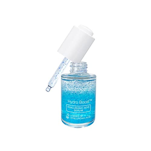 Neutrogena Hydro Serum | Hyaluronic Acid & Pro-Vitamin B5 | Nourishing & Hydrating | Smooth, Supple Skin | Face Serum for Men & Women | Transparent | 30ml