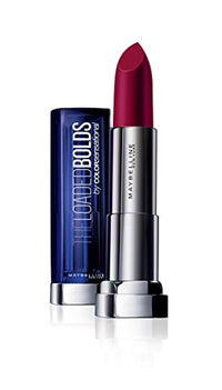Maybelline New York Color Sensational Loaded Bold Lipstick, Midnight Date, 3.9g and Maybelline New York Hypercurl Mascara Waterproof, Black, 9.2ml