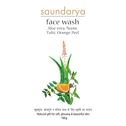 Patanjali Saundarya Deep Cleansing Face Wash 100g For Men, Women, Anti-Acne & Pimples, For all Skin Types
