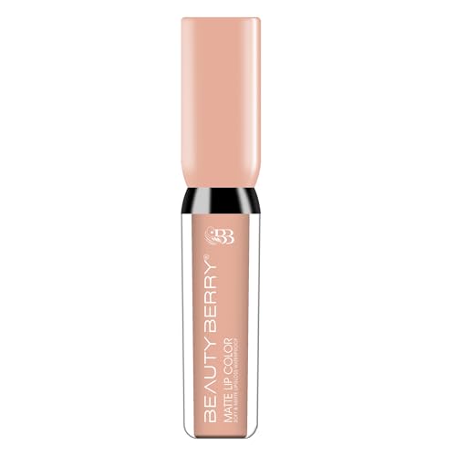 Beauty Berry Soft & Matte Waterproof Lip Color, Rich Pigment, Long Lasting, Non-Transfer Liquid Lipstick With Vitamin E (Petite Orchid-30, 1)