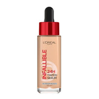 L’Oréal Paris Infallible 24H Tinted Serum Foundation, Light-weight Coverage, Dewy & Radiant Finish, Transfer-proof, 30ml