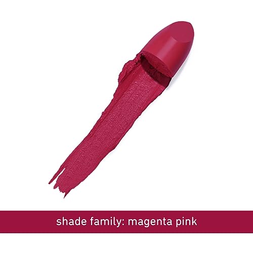 Plum Butter Crème Matte Lipstick | Creamy Matte Finish | Highly Pigmented | With Shea Butter, Rosehip Oil & Vitamin E | 100 Vegan & Cruelty Free | 132 Pinkture Perfect
